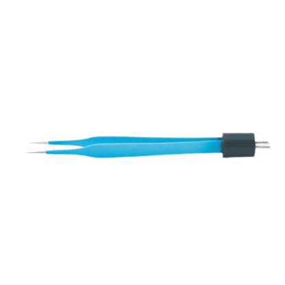 Jeweler Bipolar Forceps, Insulated, Needle Tip
