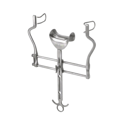 Balfour Abdominal Retractor With Fenestrated Blades - Spread 4x10''