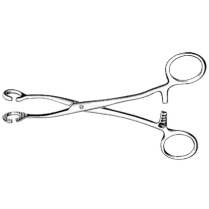 Hildebrandt Uterine Hemostatic Forceps